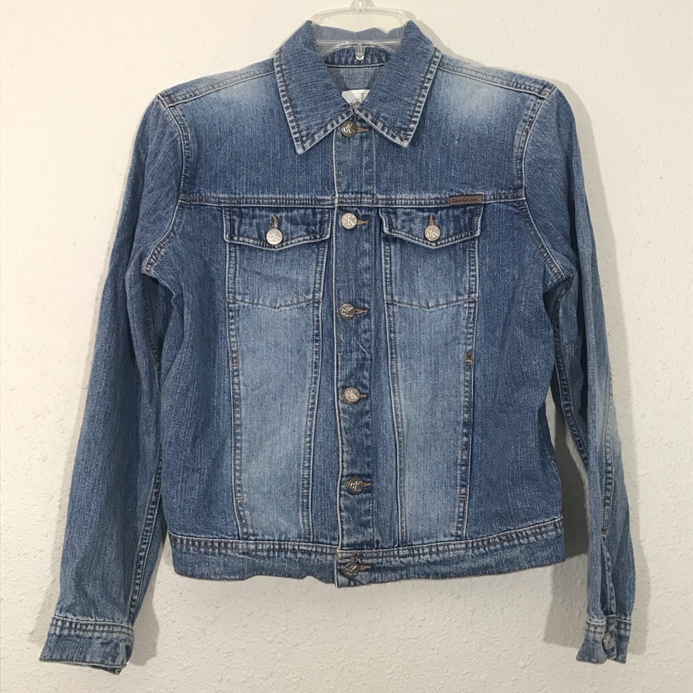 Calvin Klein Vintage Denim Jacket size Small‎